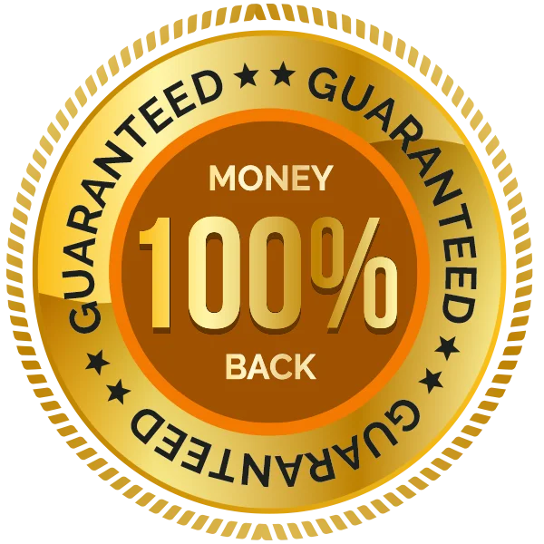 Money-back guarantee badge